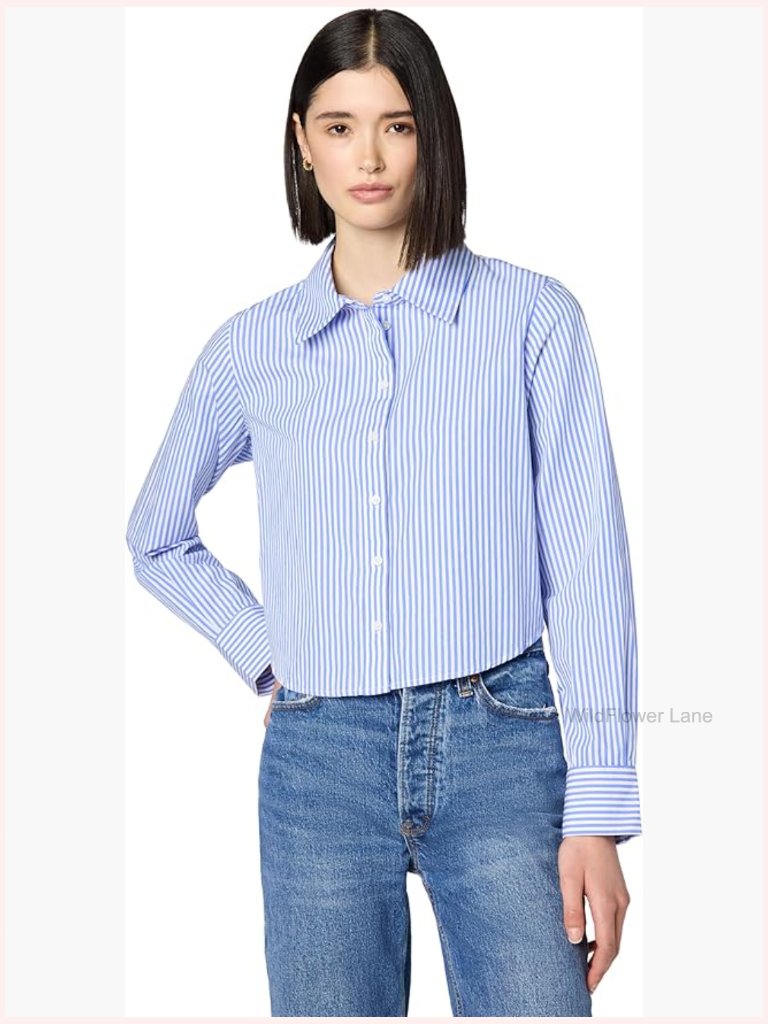 Long Sleeve Button Down Shirt For Women